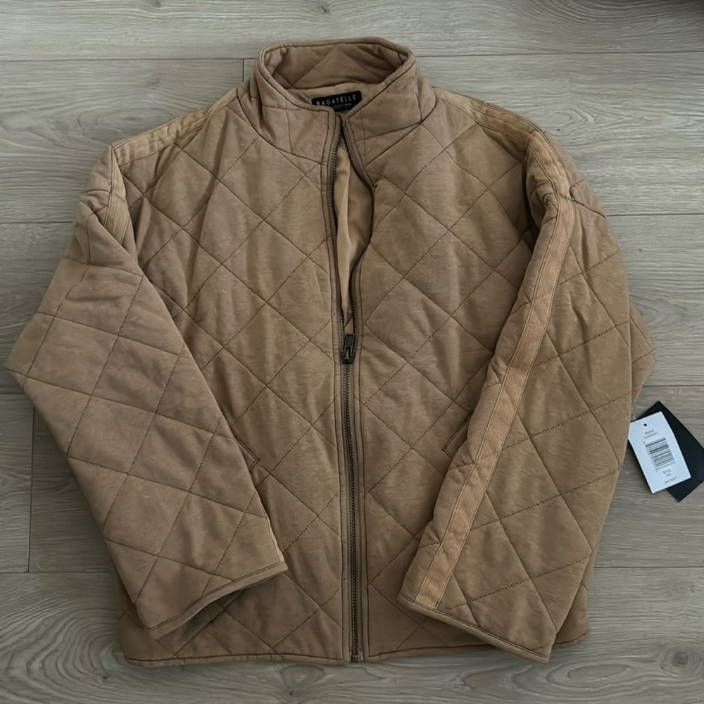 Vici Quilted Jacket Tan